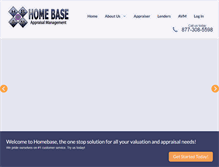 Tablet Screenshot of homebaseamc.net